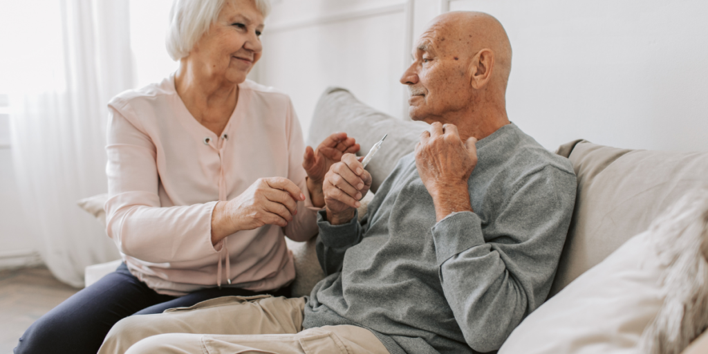 How to Hire a Caregiver? She is caring for an elderly