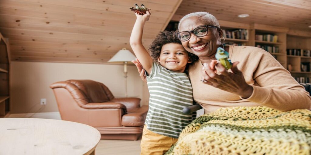 An elder is relaxing by taking Home Care for Elderly